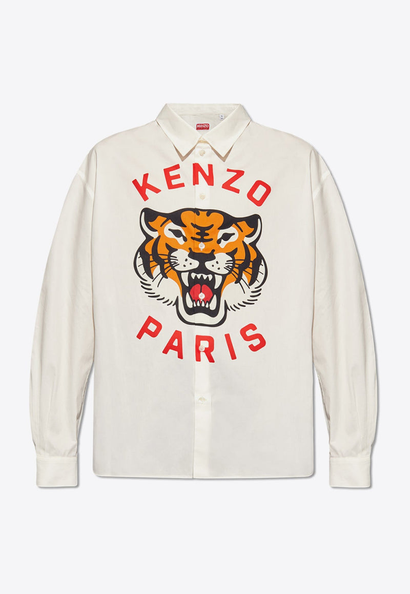 Lucky Tiger Long-Sleeved Shirt