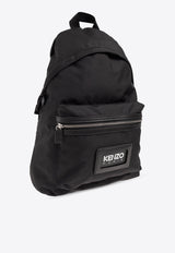 Embossed Logo Patch Backpack