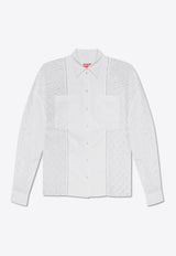 Broderie Anglaise Boke Flower Oversized Shirt