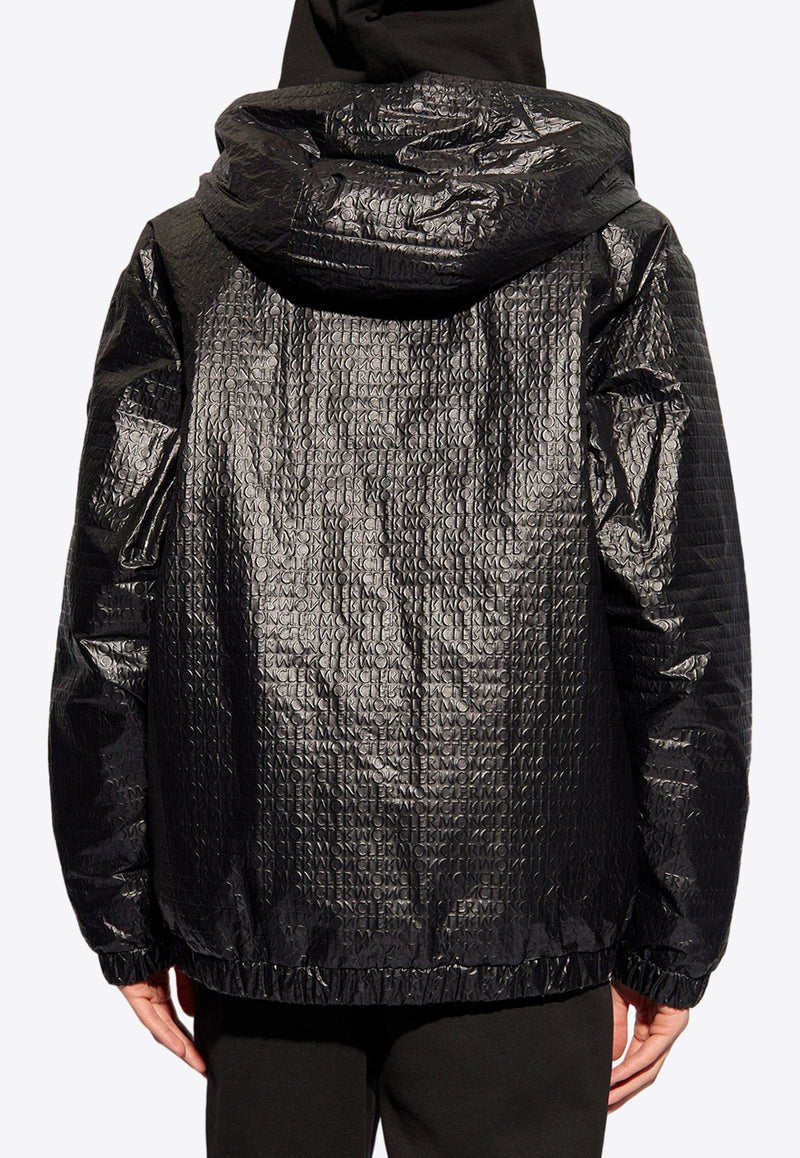 Ramiere Logo Embossed Windbreaker Jacket