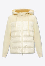 Padded Wool Hooded Jacket