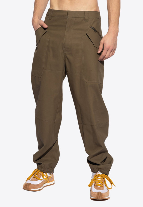 Logo Cargo Pants