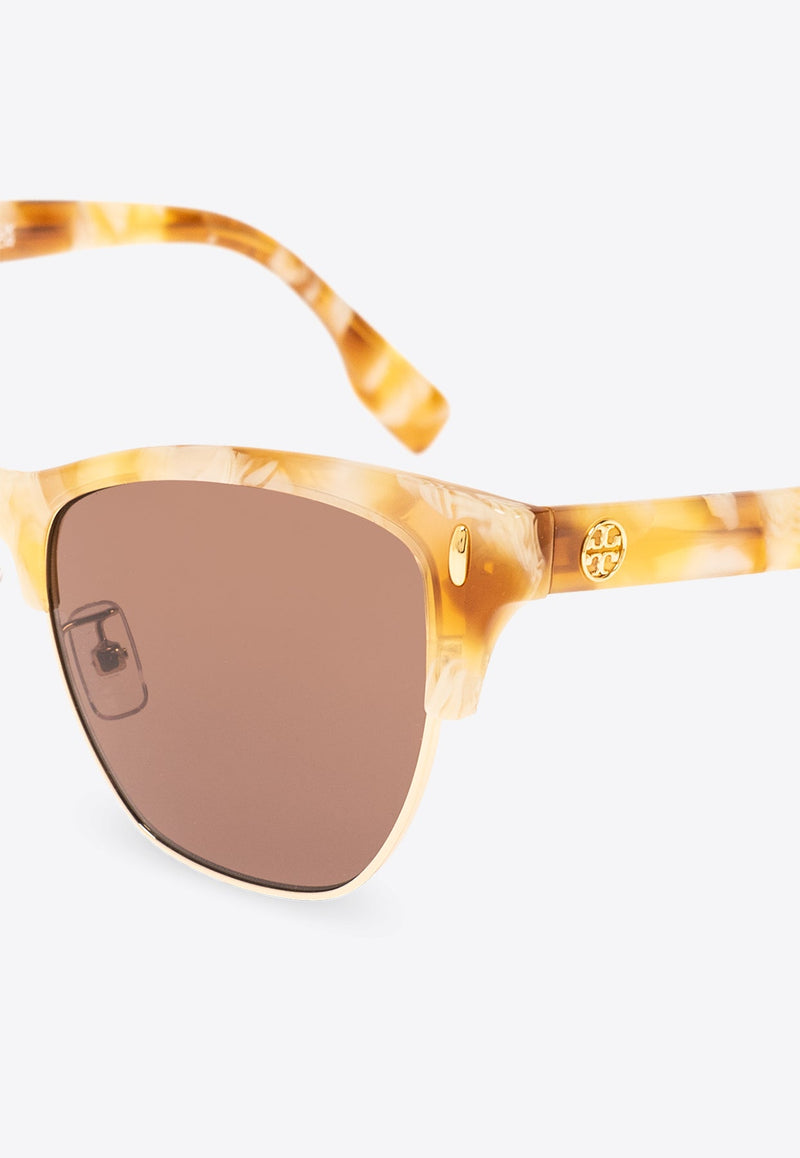 Miller Clubmaster Cat-Eye Sunglasses