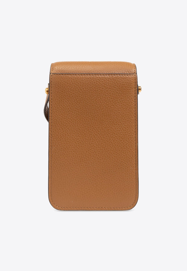 Robinson Grained Leather Phone Holder