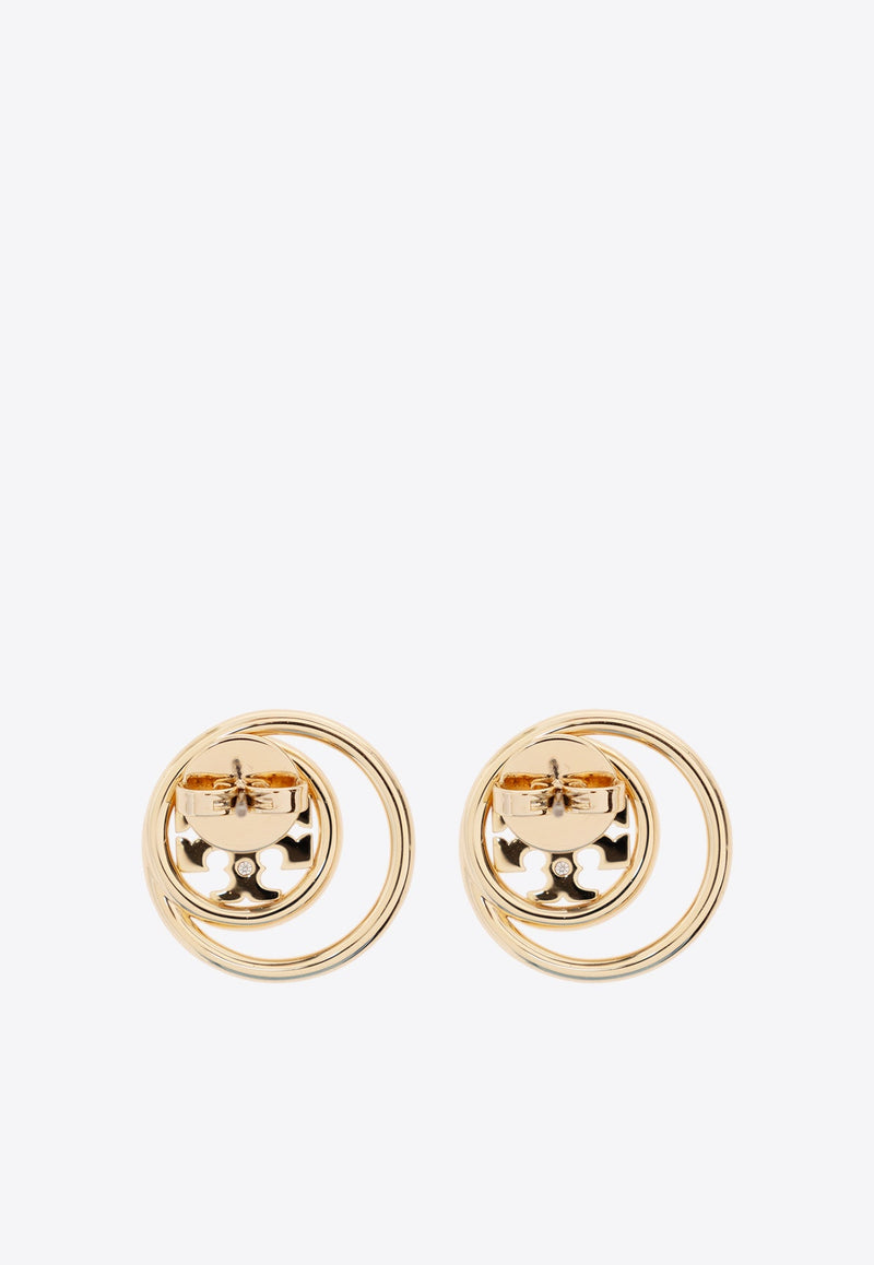 Miller Double Ring Stud Earrings