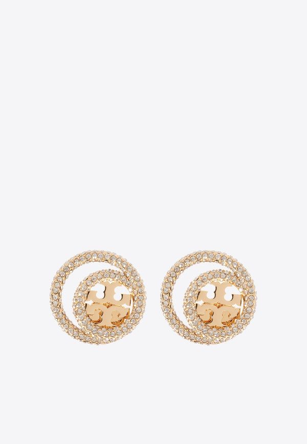 Miller Crystal Embellished Stud Earrings