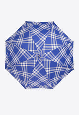 Signature Check Folded Umbrella