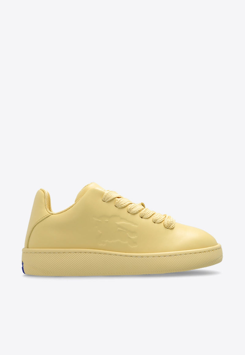 Box Leather Low-Top Sneakers