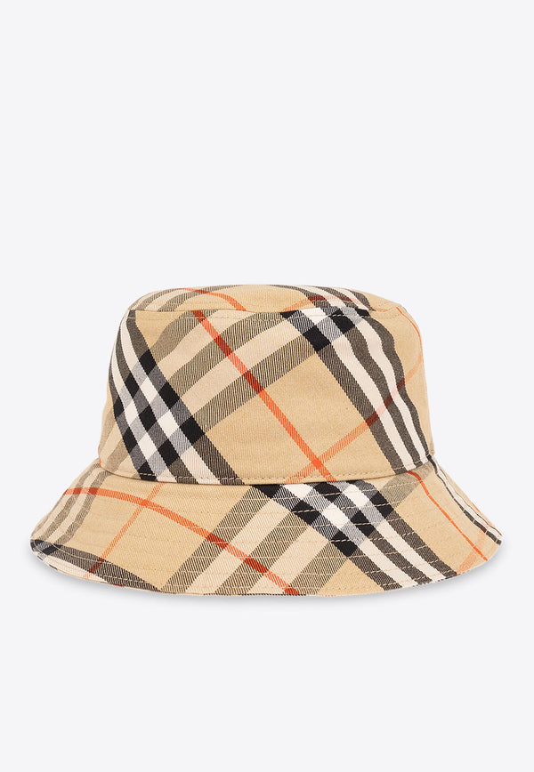 Vintage Check Bucket Hat