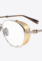 Brigade Round Optical Glasses