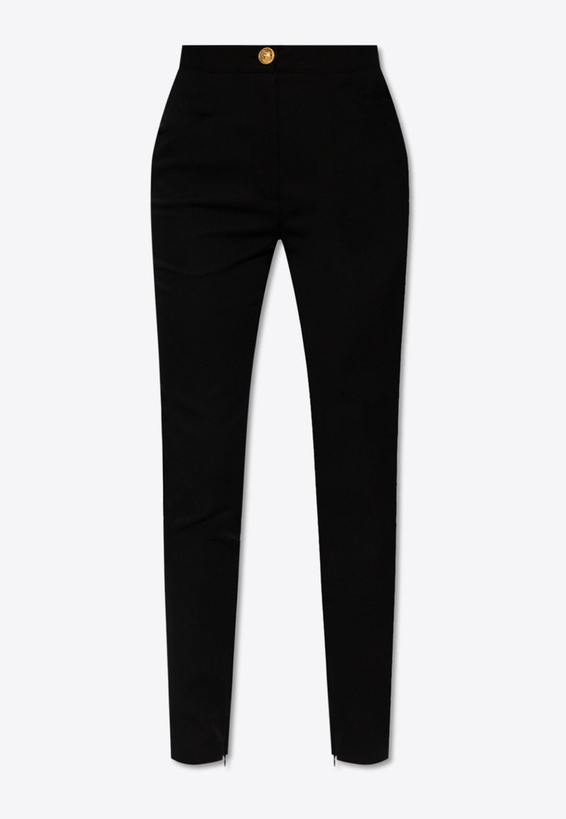 Cropped Wool Pants