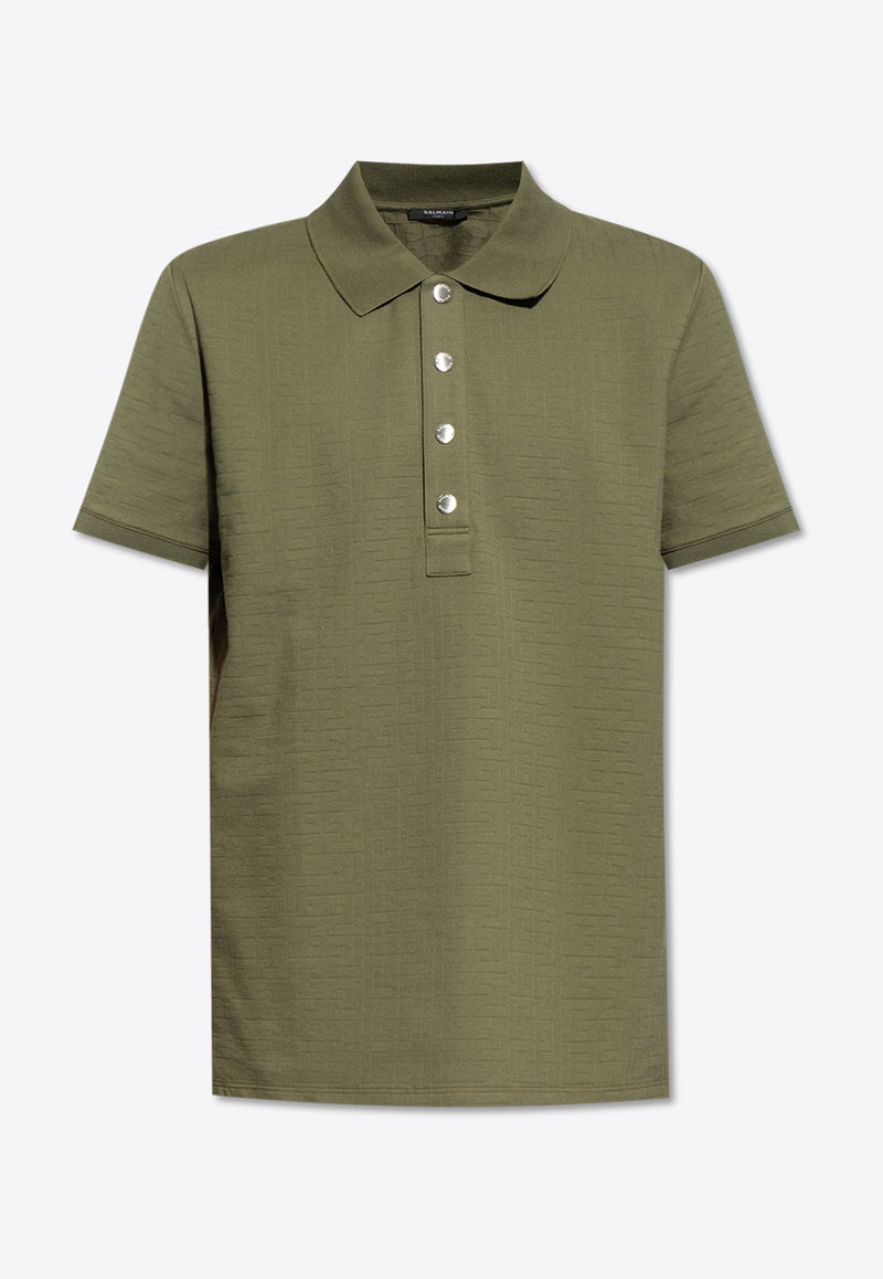 Monogram Jacquard  Polo T-shirt