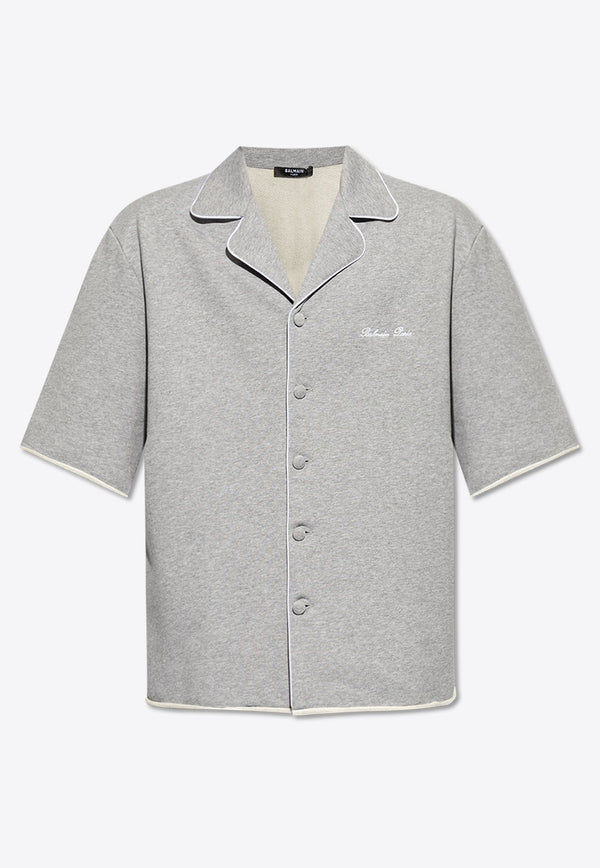 Logo Embroidered Buttoned Shirt