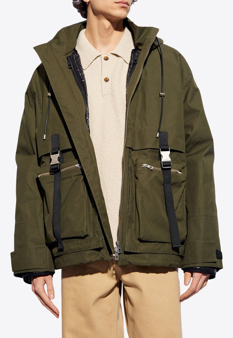 Zip-Up Hooded Parka