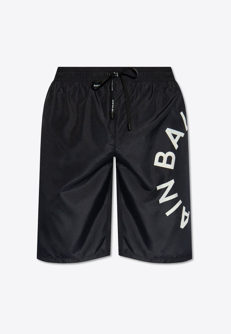 Logo Print Swim Shorts