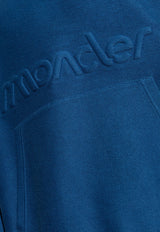 Embossed Logo Hooded Sweatshirt