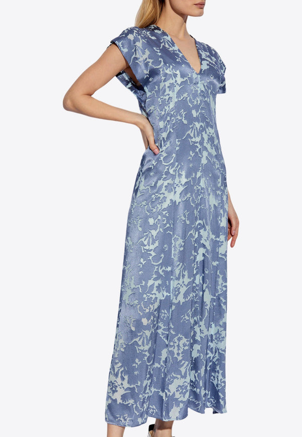 Flower Camo Midi Dress