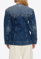 Buttoned Denim Jacket