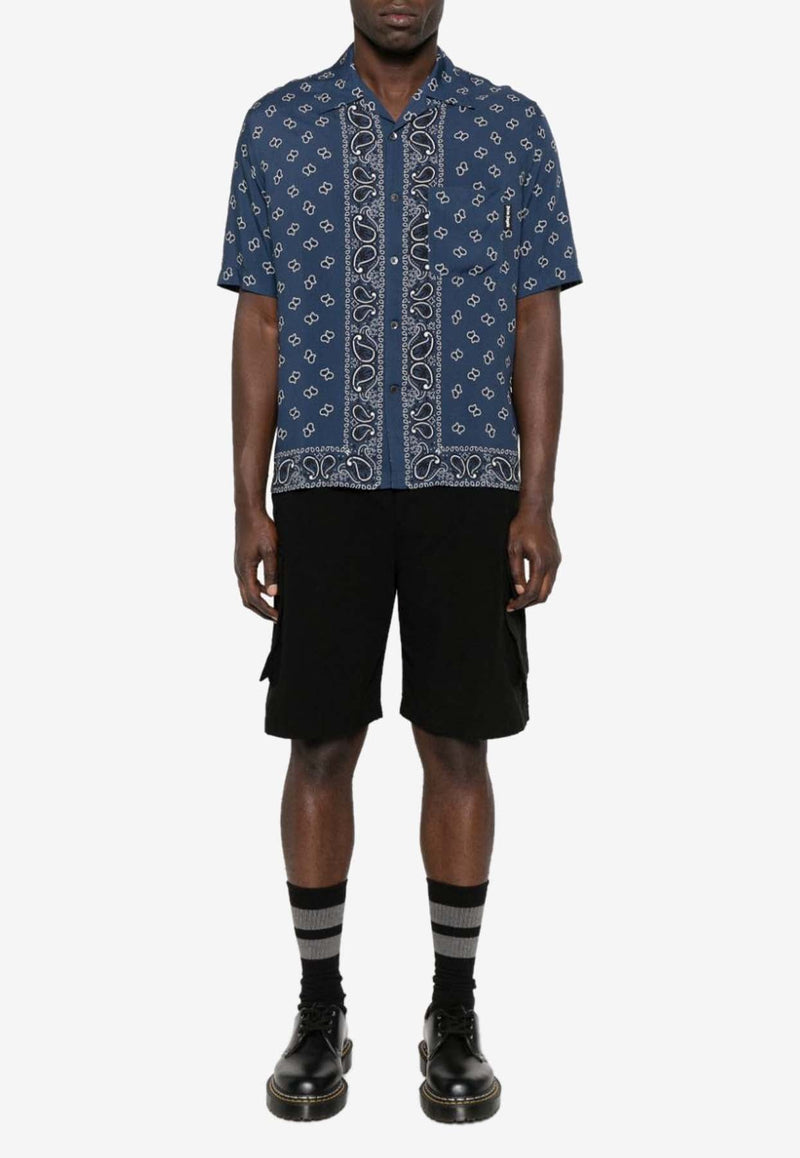 Paisley Print Bowling Shirt