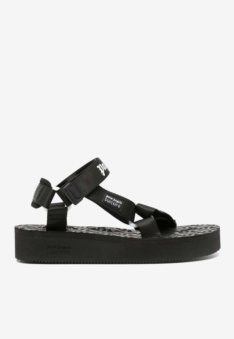 Depa Logo Print Sandals