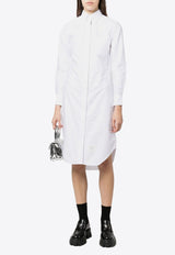 Name Tag Patch Shirt Dress