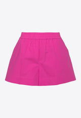 Elasticated Waist Poplin Shorts