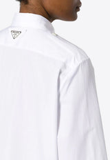 Triangle Logo Long-Sleeved Shirt