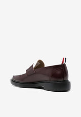 Colorblocked Calf Leather Penny Loafers