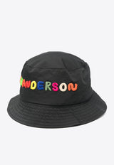 Logo Embroidered Bucket Hat