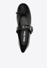 Calf Leather Ballet Flats