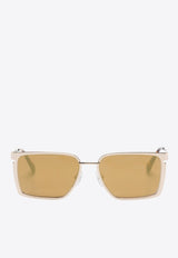 Yoder Square-Frame Sunglasses