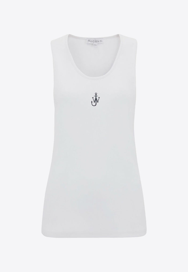 Logo Embroidered Tank Top