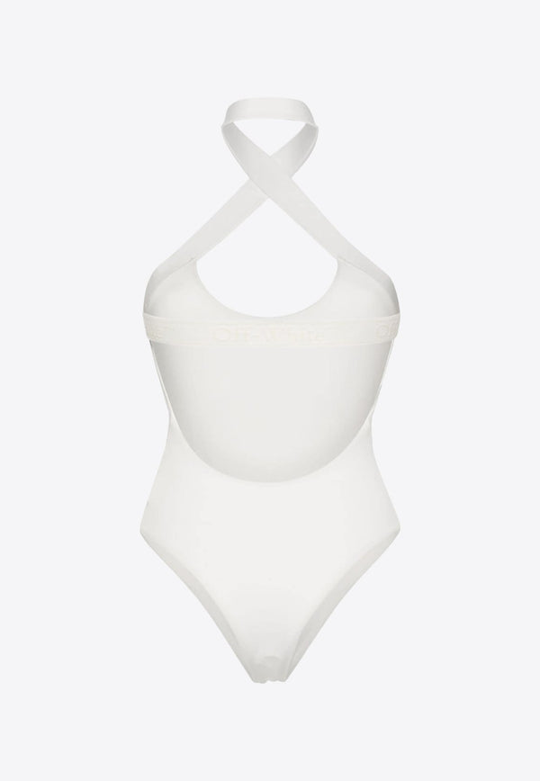 Halterneck One-Piece Swimsuit