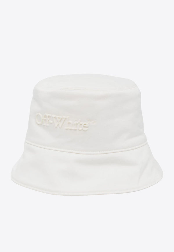 Bookish Logo-Detail Bucket Hat
