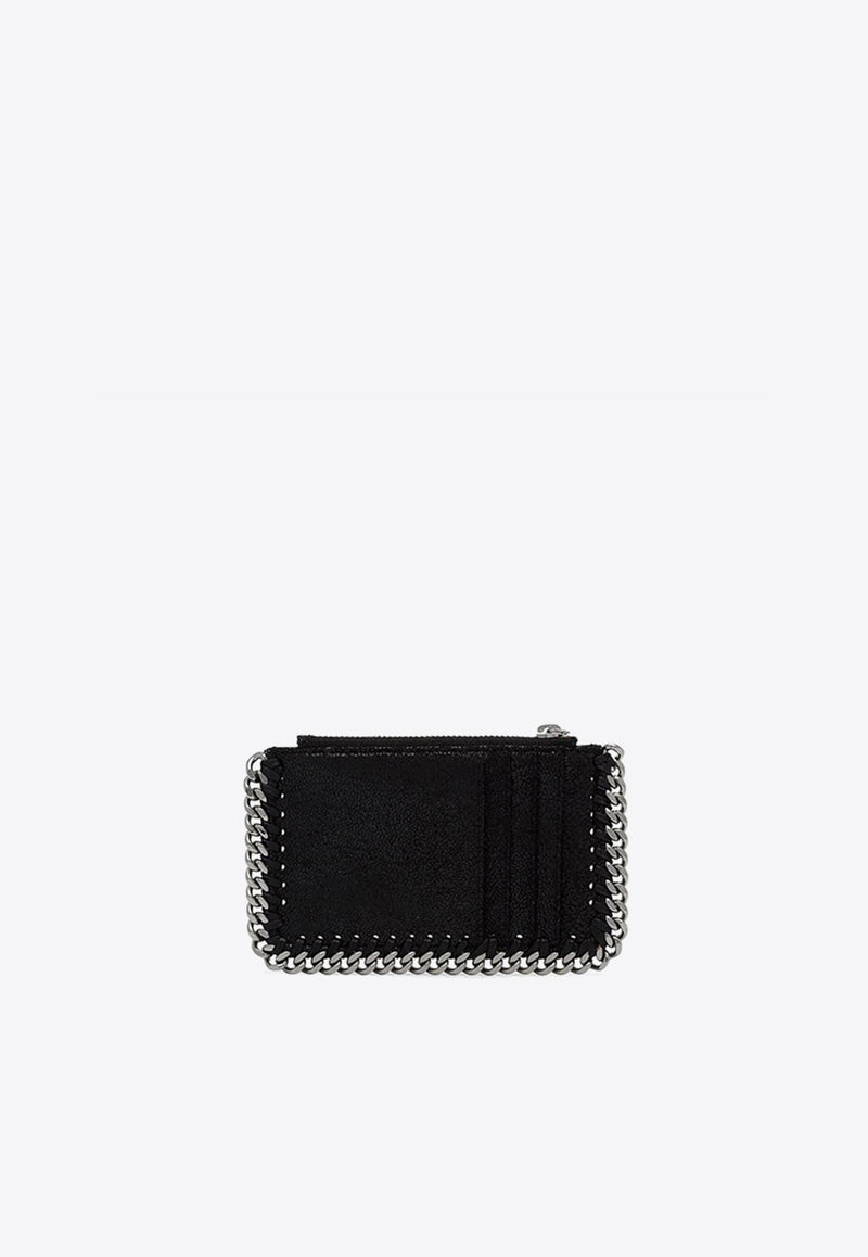 Falabella Logo-Charm Zipped Cardholder