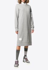 4-bar Stripes Sweatshirt Dress