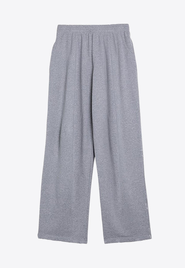 Distressed Baggy Track Pants