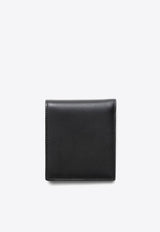 Bi-Fold Logo Leather Wallet