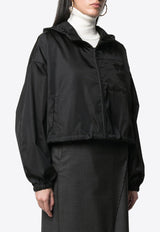 Re-Nylon Zip-Up Hooded Jacket