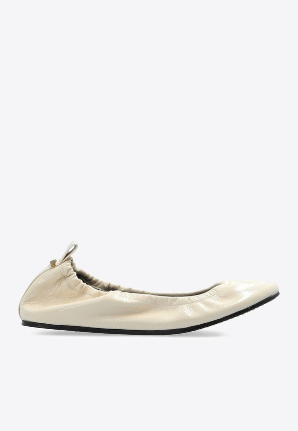 Belna Calf Leather Ballet Flats