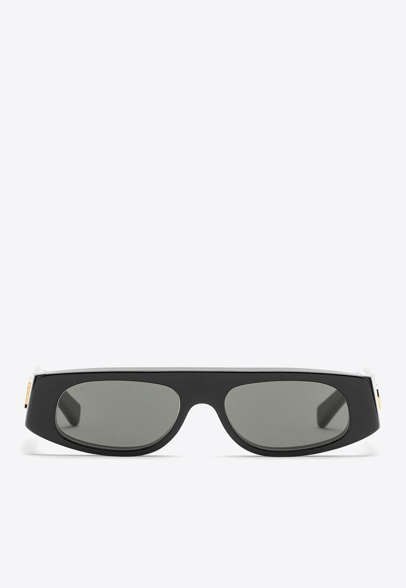 Geometric Acetate Sunglasses