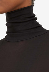 Turtleneck Long-Sleeve Bodysuit