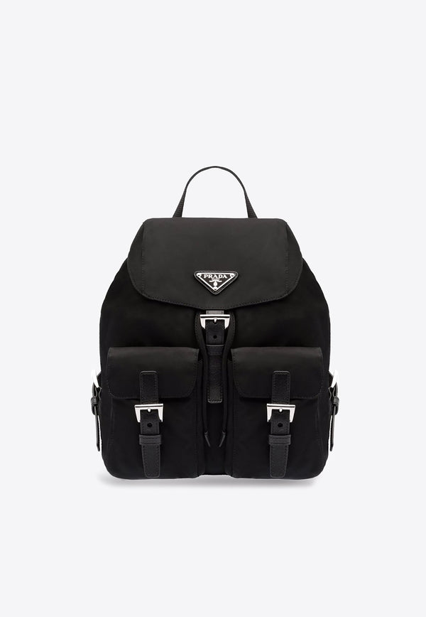 Small Triangle Logo Nylon Backpack