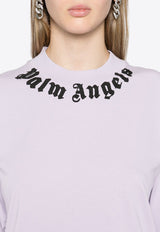 Neck Logo Cropped T-shirt