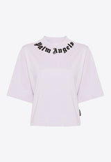 Neck Logo Cropped T-shirt