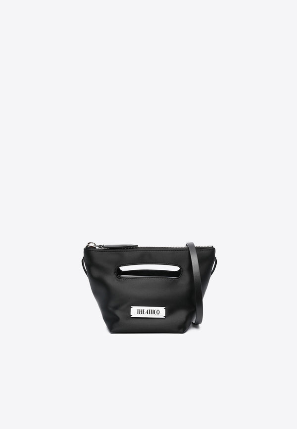 Via Dei Giardini Satin Top Handle Bag