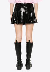 Godot Sequined Mini Skirt