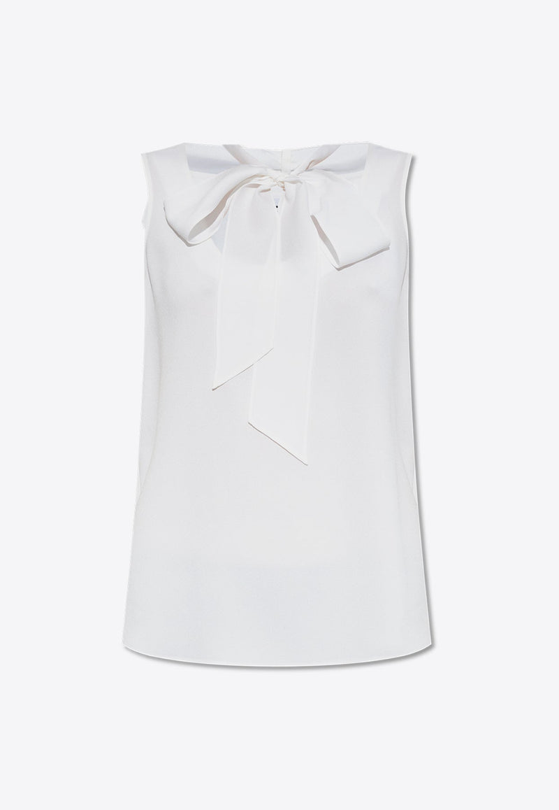 Decorative Tie Sleeveless Top