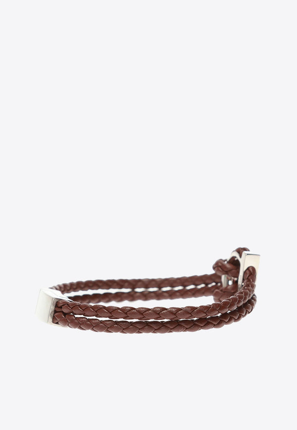 Signature Logo Braided Bracelet