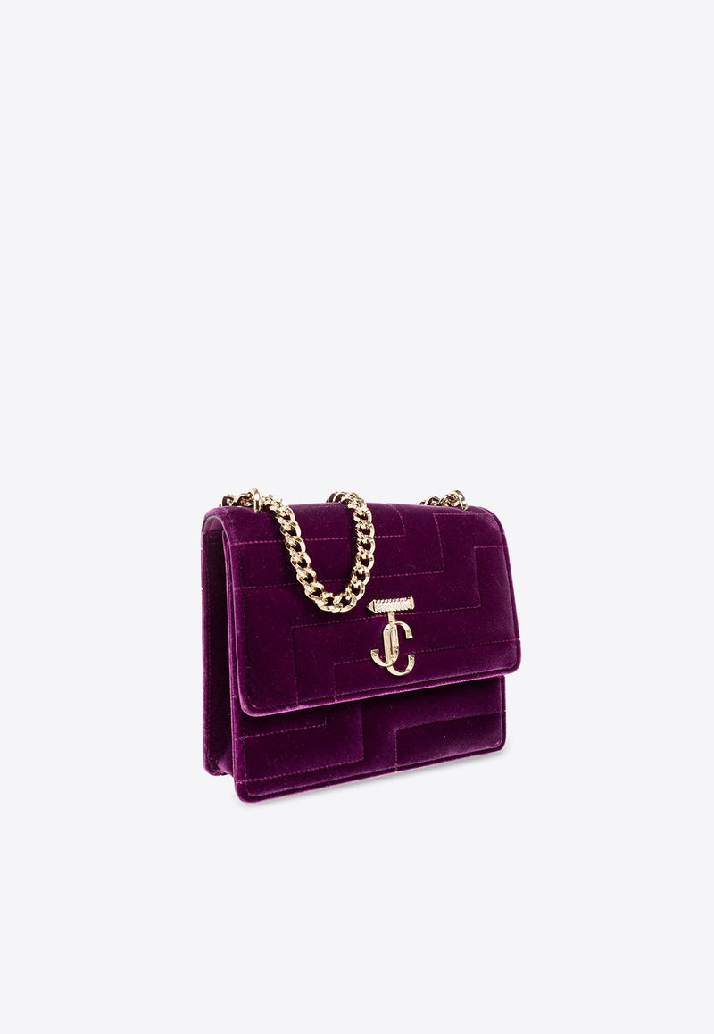 Avenue Quad Velvet Crossbody Bag